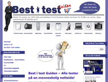 Tablet Screenshot of bestitestguiden.com